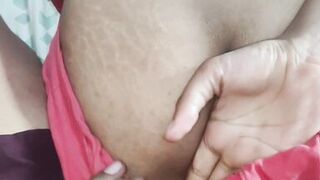Little Indian stepsister massages me and it goes wrong - 6 image