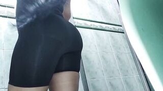 Amateur camera records stepmother (maid)