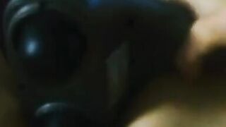 Using a deep tissue massager on my pussy gets my body vibrating good - 4 image