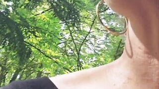 Mature Milf Looking for a stranger in the woods to suck and jerk him off thoroughly until he cums in my mouth