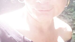 Mature Milf Looking for a stranger in the woods to suck and jerk him off thoroughly until he cums in my mouth