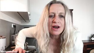 Hot fisting experience in the kitchen in private - 11 image
