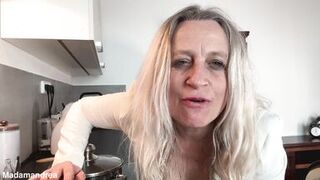Hot fisting experience in the kitchen in private - 12 image