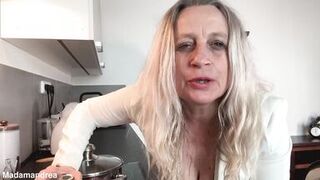 Hot fisting experience in the kitchen in private - 8 image