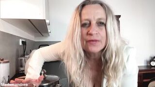Hot fisting experience in the kitchen in private - 9 image