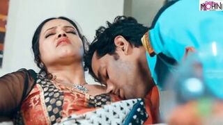 Indian hot bhabi seduced by watchman and fucked very hard in her bedroom when husband is not at home real hardcore sex video with clear Hindi audio
