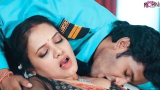 Indian hot bhabi seduced by watchman and fucked very hard in her bedroom when husband is not at home real hardcore sex video with clear Hindi audio