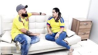 I fuck my sister-in-law's bitch on Independence Day - Cum on buttocks - Spanish Porn - 2 image