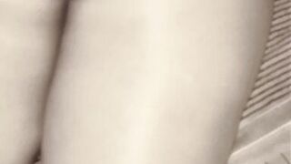 Feet, dick and ass. The hand that caresses is the same one that slaps