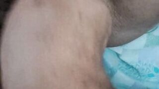 Hairy pussy enjoying