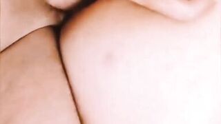 Turkish sex. Married woman cheats on her husband. She sits on top of it, splitting big with pleasure