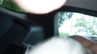 CoraBitch Lively Tesla Taxi AO Fuck On The Way To The Swinger Club