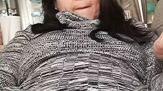 mature milf masturbation under dress - 1 image