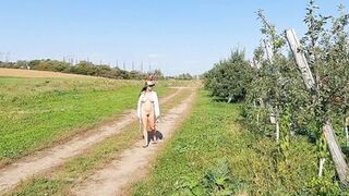 Walking naked in a orchard and pick apples! - 14 image