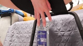 Bottle riding for squirting