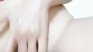 Cute Petite Asian Brunette Girl Masturbate - 15 image