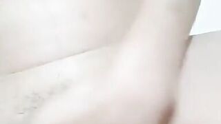 Cute Petite Asian Brunette Girl Masturbate