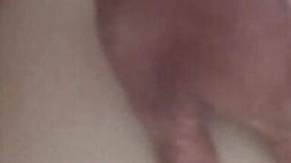 Stepson enters my room, catches me masturbating and fills me with milk