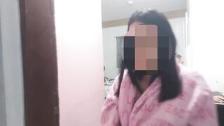 Stepson catches stepmother masturbating her ass - 2 image