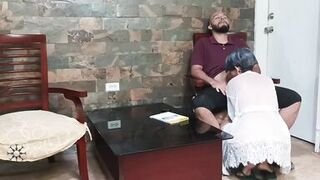 teaching my shy stepbrother how to fuck - Porn in Spanish. While we are alone at home I come up with an excuse to teach him how to fuck. - 4 image