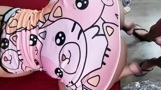 Horny wife moaning loud having orgasm