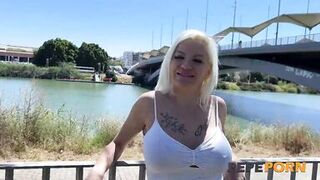 Euforia's special afternoon dates: PUBLIC NUDITY and a hardcore fuck afterwards!