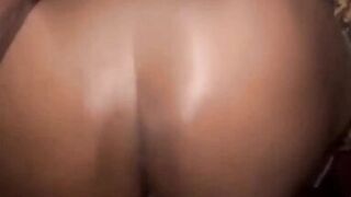 Eating the stepmother's ass with the big ass