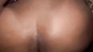 Eating the stepmother's ass with the big ass