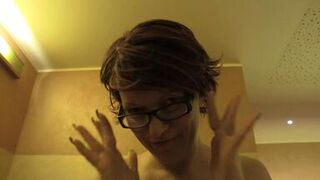 Public sex in a public swimming pool