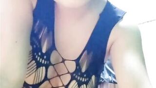 HUGE PACKAGE IS THE ONE MY BUSY STEPMOTH HAS!! SHE RUBLES HER WET VAGINA AND ROLLS UP HER VAGINAL LIPS. THE LINGERIE SHE WEARS MAKES HER LOOK WITH ENOUGH SKIN TO HAVE INTENSE SEX.