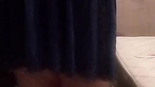 Mature stepmother trying on lingerie and sends the video to her stepson - 3 image