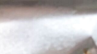 Hidden on the beach secretly filming through the dressing room