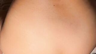 Wife fucking herself in the ass with the dildo