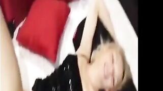 Sex after photo shoot in black mini dress with my sexy wife Alexis