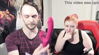Rabbit Vibrator with Wireless Camera Unboxing and Masturbation