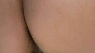 hot wife putting a dildo until she finishes