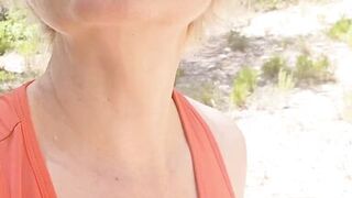 Looking for a stranger to fuck me in the forest