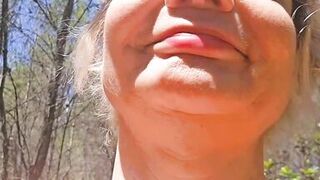 Looking for a stranger to fuck me in the forest