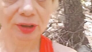 Looking for a stranger to fuck me in the forest