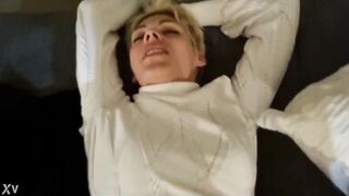 Having sex with my beautiful MILF wife Alexis with short hair