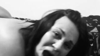 Anal Slowmotion Mom Hotwife Fucked in Real ANAL Threesome