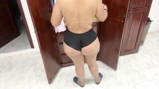 Camera records and catches the hot maid