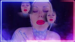 Jerk off to My Red Lip Ritual