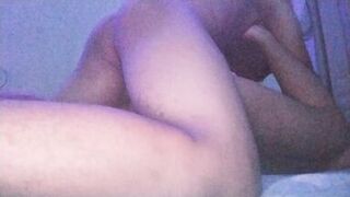 i was alone in home and invited the inexperienced stepson of my neighbor and fucked him in reverse cowgirl the he dominates me