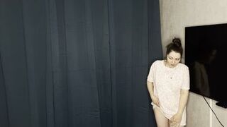 Stepbrother's prank: Stepsister put a sex doll in her place, and then fucked her stepbrother