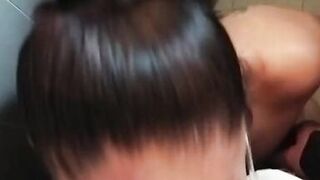 I fuck Moni in the bathroom, the Accountant's assistant and make her my own assistant - 5 image