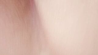 my cuckold hubby watches me being fucked by the inexperienced neighbor in the living room