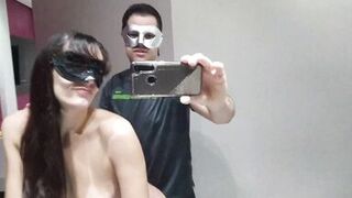 Proud cuckold offering his wife to men and saying he loves being married to a whore - 3 image