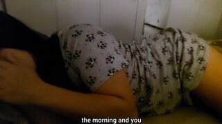 Inappropriate act by stepmother's stepson after watching a horror film