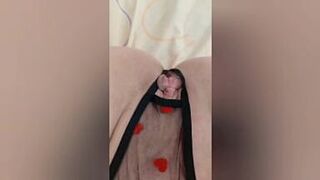 I brought my pussy to orgasm when I got home from college